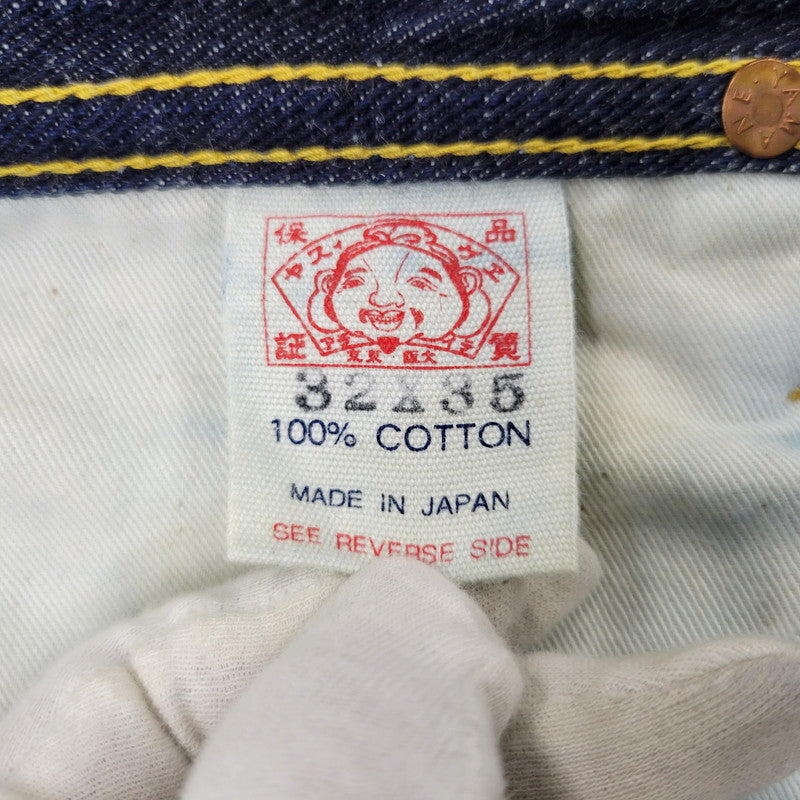 【中古品】【メンズ】 EVISU エヴィス COWBOY DENIM PANTS LOT2101 カウボーイ デニムパンツ ジーンズ 156-260720-as-27-izu サイズ：32×35 カラー：インディゴ 万代Net店
