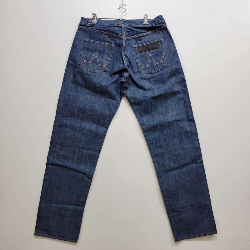 【中古品】【メンズ】 EVISU エヴィス YAMANE DELUXE HAYAOKI ヤマネデラックスハヤオキ DENIM PANTS デニムパンツ ジーンズ セルビッチ 156-260720-as-25-izu サイズ：6 カラー：インディゴ 万代Net店