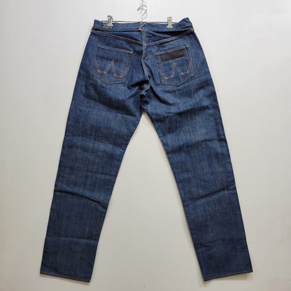【中古品】【メンズ】 EVISU エヴィス YAMANE DELUXE HAYAOKI ヤマネデラックスハヤオキ DENIM PANTS デニムパンツ ジーンズ セルビッチ 156-260720-as-25-izu サイズ：6 カラー：インディゴ 万代Net店