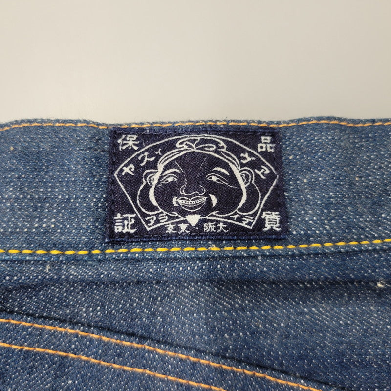 【中古品】【メンズ】 EVISU エヴィス YAMANE DELUXE HAYAOKI ヤマネデラックスハヤオキ DENIM PANTS デニムパンツ ジーンズ セルビッチ 156-260720-as-25-izu サイズ：6 カラー：インディゴ 万代Net店