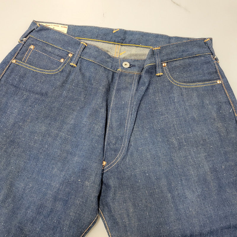 【中古品】【メンズ】 EVISU エヴィス YAMANE DELUXE HAYAOKI ヤマネデラックスハヤオキ DENIM PANTS デニムパンツ ジーンズ セルビッチ 156-260720-as-25-izu サイズ：6 カラー：インディゴ 万代Net店
