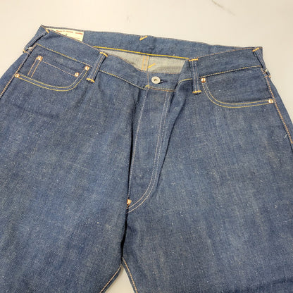 【中古品】【メンズ】 EVISU エヴィス YAMANE DELUXE HAYAOKI ヤマネデラックスハヤオキ DENIM PANTS デニムパンツ ジーンズ セルビッチ 156-260720-as-25-izu サイズ：6 カラー：インディゴ 万代Net店