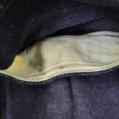 【中古品】【メンズ】 EVISU エヴィス PAINT DENIM PANTS NO1 SPECIAL LOT2000 17OZ ペイントデニムパンツ ジーンズ 156-260720-as-24-izu サイズ：46×32 カラー：インディゴ 万代Net店