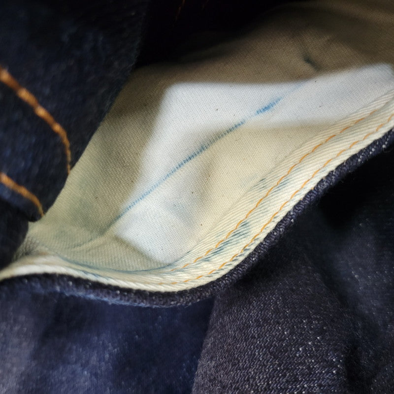 【中古品】【メンズ】 EVISU エヴィス PAINT DENIM PANTS NO1 SPECIAL LOT2000 17OZ ペイントデニムパンツ ジーンズ 156-260720-as-24-izu サイズ：46×32 カラー：インディゴ 万代Net店