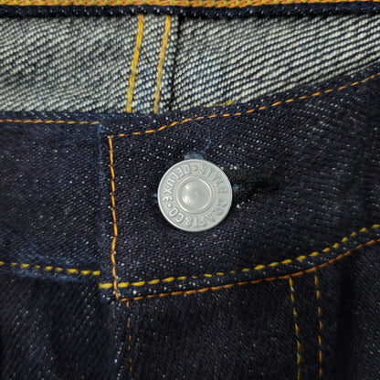 【中古品】【メンズ】 EVISU エヴィス PAINT DENIM PANTS NO1 SPECIAL LOT2000 17OZ ペイントデニムパンツ ジーンズ 156-260720-as-24-izu サイズ：46×32 カラー：インディゴ 万代Net店