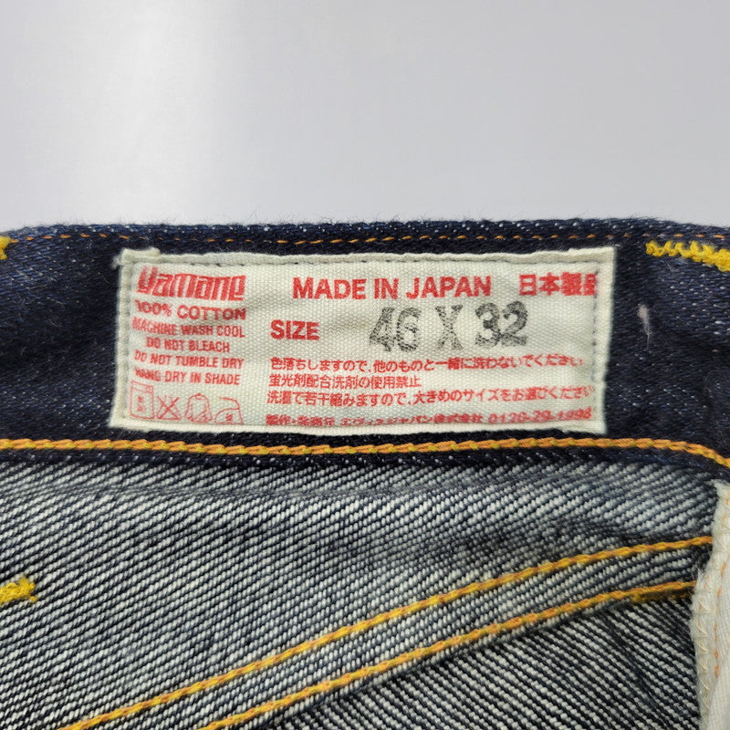 【中古品】【メンズ】 EVISU エヴィス PAINT DENIM PANTS NO1 SPECIAL LOT2000 17OZ ペイントデニムパンツ ジーンズ 156-260720-as-24-izu サイズ：46×32 カラー：インディゴ 万代Net店