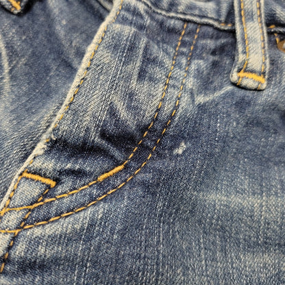 【中古品】【レディース】 HYSTERIC GLAMOUR ヒステリックグラマー STUDS DENIM PANTS スタッズ デニムパンツ ジーンズ 168-260723-as-20-izu サイズ：S カラー：インディゴ 万代Net店