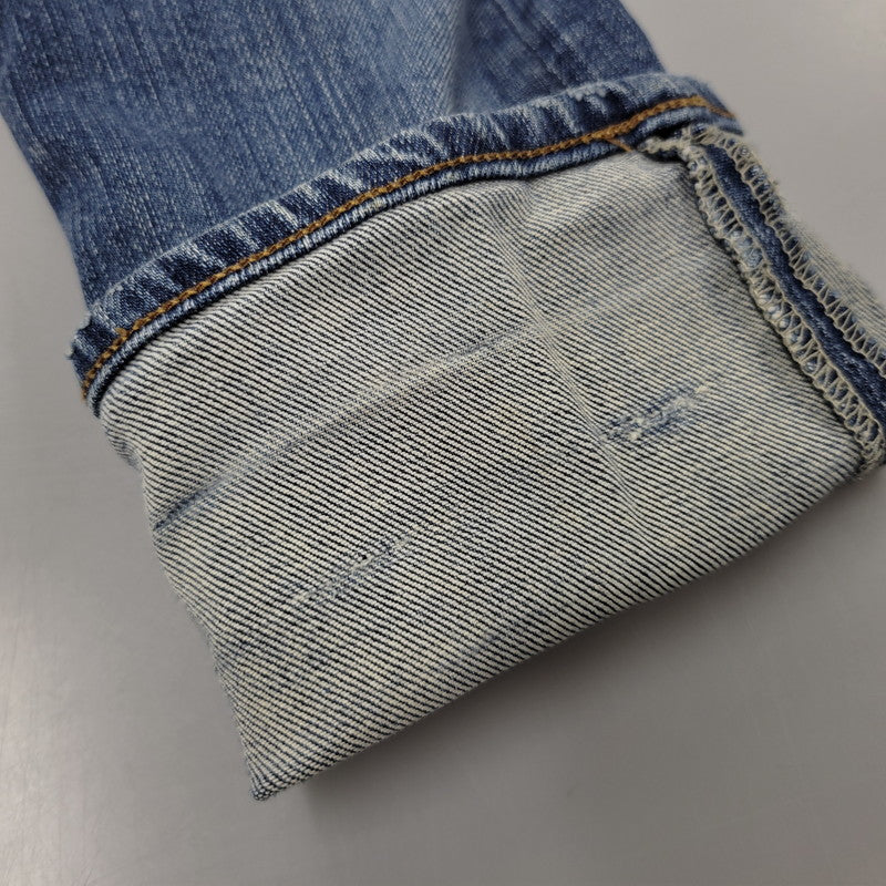 【中古品】【レディース】 HYSTERIC GLAMOUR ヒステリックグラマー STUDS DENIM PANTS スタッズ デニムパンツ ジーンズ 168-260723-as-20-izu サイズ：S カラー：インディゴ 万代Net店