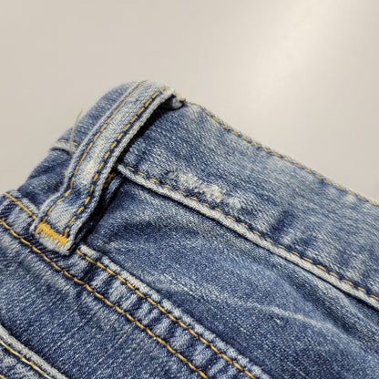 【中古品】【レディース】 HYSTERIC GLAMOUR ヒステリックグラマー STUDS DENIM PANTS スタッズ デニムパンツ ジーンズ 168-260723-as-20-izu サイズ：S カラー：インディゴ 万代Net店