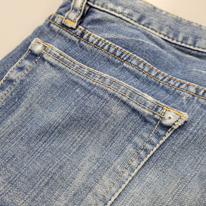 【中古品】【レディース】 HYSTERIC GLAMOUR ヒステリックグラマー STUDS DENIM PANTS スタッズ デニムパンツ ジーンズ 168-260723-as-20-izu サイズ：S カラー：インディゴ 万代Net店