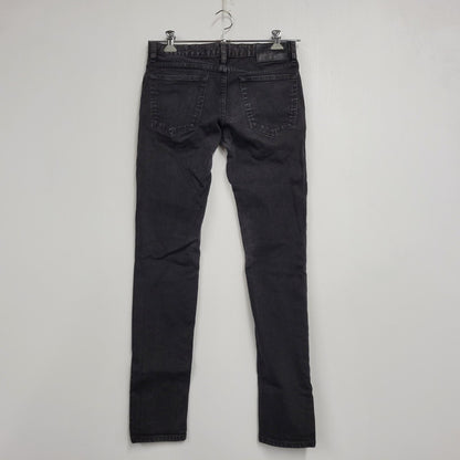 【中古品】【レディース】 HYSTERIC GLAMOUR ヒステリックグラマー STUDS BLACK DENIM PANTS 0142AP09 スタッズ ブラック デニムパンツ ジーンズ 168-260723-as-19-izu サイズ：M カラー：ブラック 万代Net店
