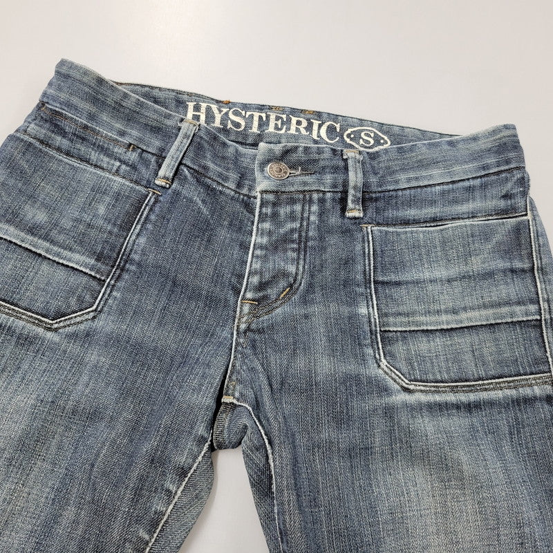 【中古品】【レディース】 HYSTERIC GLAMOUR ヒステリックグラマー DDENIM PANTS デニムパンツ ジーンズ 168-260723-as-21-izu カラー：インディゴ 万代Net店