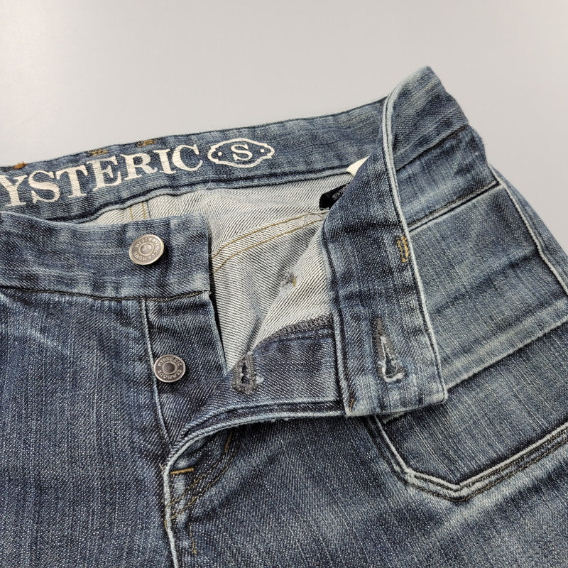 【中古品】【レディース】 HYSTERIC GLAMOUR ヒステリックグラマー DDENIM PANTS デニムパンツ ジーンズ 168-260723-as-21-izu カラー：インディゴ 万代Net店