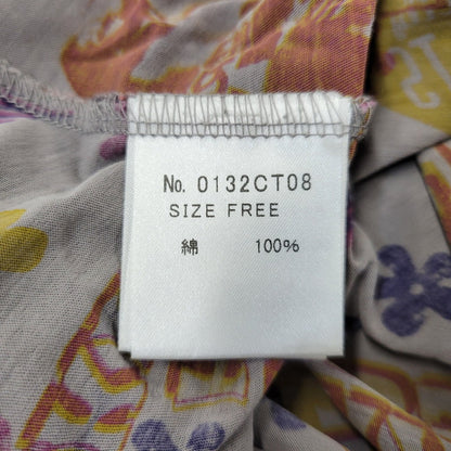 【中古品】【レディース】 HYSTERIC GLAMOUR ヒステリックグラマー SEE-THROUGH TOPS 0132CT08 シースルー トップス 168-260723-as-14-izu サイズ：FREE カラー：グレー系 万代Net店