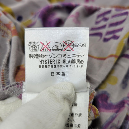 【中古品】【レディース】 HYSTERIC GLAMOUR ヒステリックグラマー SEE-THROUGH TOPS 0132CT08 シースルー トップス 168-260723-as-14-izu サイズ：FREE カラー：グレー系 万代Net店