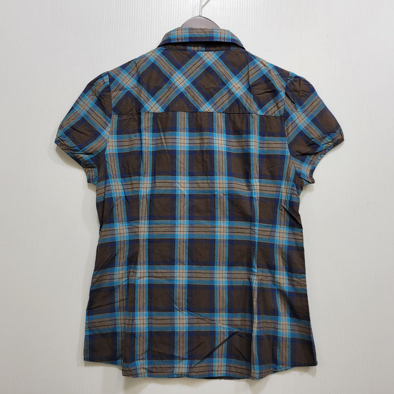 【中古品】【レディース】 HYSTERIC GLAMOUR ヒステリックグラマー CHECK SS SHIRT 2AH-1690 チェック ショートスリーブ シャツ 半袖 168-260723-as-15-izu サイズ：FREE カラー：マルチカラー 万代Net店