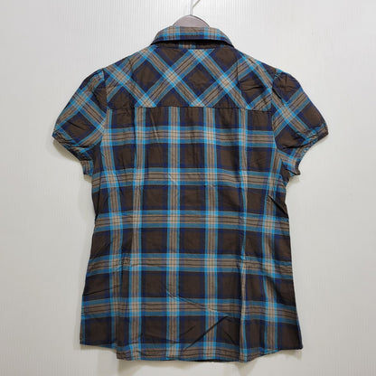 【中古品】【レディース】 HYSTERIC GLAMOUR ヒステリックグラマー CHECK SS SHIRT 2AH-1690 チェック ショートスリーブ シャツ 半袖 168-260723-as-15-izu サイズ：FREE カラー：マルチカラー 万代Net店