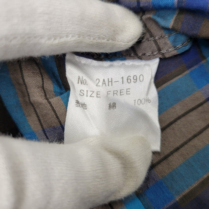 【中古品】【レディース】 HYSTERIC GLAMOUR ヒステリックグラマー CHECK SS SHIRT 2AH-1690 チェック ショートスリーブ シャツ 半袖 168-260723-as-15-izu サイズ：FREE カラー：マルチカラー 万代Net店