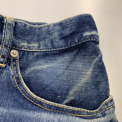 【中古品】【レディース】 HYSTERIC GLAMOUR ヒステリックグラマー 01173AK06 STUDS DENIM SKIRT スタッズ デニム スカート 168-260722-ya-16-izu サイズ：26 カラー：インディゴ 万代Net店