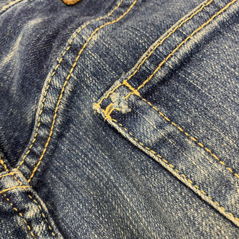 【中古品】【レディース】 HYSTERIC GLAMOUR ヒステリックグラマー 01173AK06 STUDS DENIM SKIRT スタッズ デニム スカート 168-260722-ya-16-izu サイズ：26 カラー：インディゴ 万代Net店