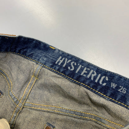 【中古品】【レディース】 HYSTERIC GLAMOUR ヒステリックグラマー 01173AK06 STUDS DENIM SKIRT スタッズ デニム スカート 168-260722-ya-16-izu サイズ：26 カラー：インディゴ 万代Net店