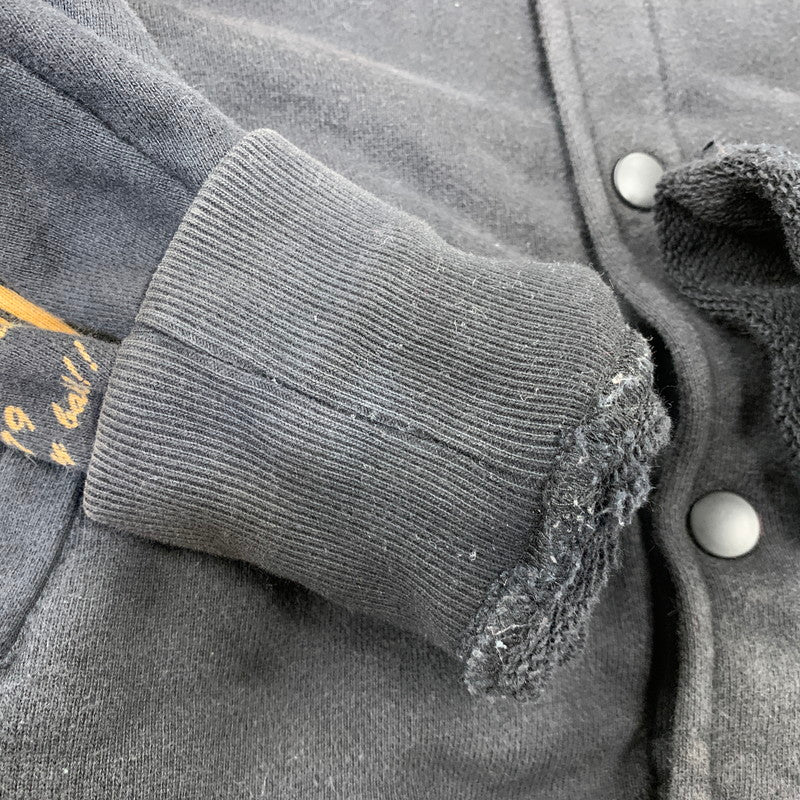 【中古品】【メンズ】 STUDIO D'ARTISAN ステュディオ ダ ルチザン SWEAT CARDIGAN スウェット カーディガン トップス 長袖 145-260722-ya-11-izu サイズ：M カラー：ブラック 万代Net店