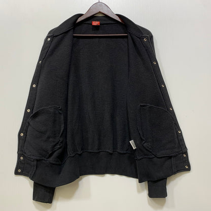 【中古品】【メンズ】 STUDIO D'ARTISAN ステュディオ ダ ルチザン SWEAT CARDIGAN スウェット カーディガン トップス 長袖 145-260722-ya-11-izu サイズ：M カラー：ブラック 万代Net店