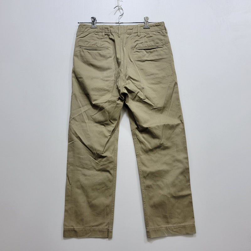 【中古品】【メンズ】 Buzz Rickson's バズリクソンズ ORIGINAL SPEC. CHINOS オリジナルスペック チノ パンツ 156-260720-as-22-izu サイズ：32×34 カラー：ベージュ 万代Net店