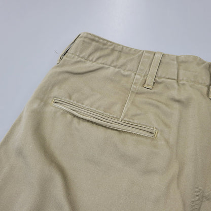 【中古品】【メンズ】 Buzz Rickson's バズリクソンズ ORIGINAL SPEC. CHINOS オリジナルスペック チノ パンツ 156-260720-as-22-izu サイズ：32×34 カラー：ベージュ 万代Net店