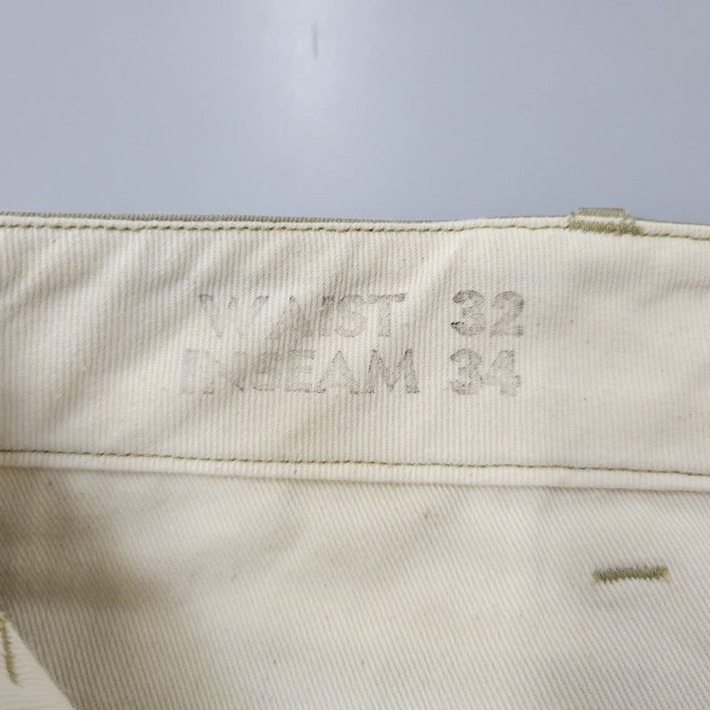 【中古品】【メンズ】 Buzz Rickson's バズリクソンズ ORIGINAL SPEC. CHINOS オリジナルスペック チノ パンツ 156-260720-as-22-izu サイズ：32×34 カラー：ベージュ 万代Net店