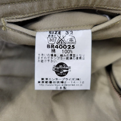 【中古品】【メンズ】 Buzz Rickson's バズリクソンズ ORIGINAL SPEC. CHINOS オリジナルスペック チノ パンツ 156-260720-as-22-izu サイズ：32×34 カラー：ベージュ 万代Net店