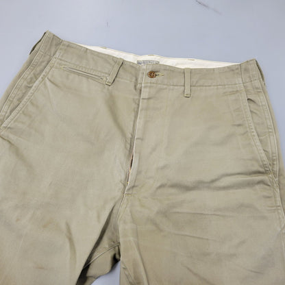 【中古品】【メンズ】 Buzz Rickson's バズリクソンズ ORIGINAL SPEC. CHINOS オリジナルスペック チノ パンツ 156-260720-as-22-izu サイズ：32×34 カラー：ベージュ 万代Net店