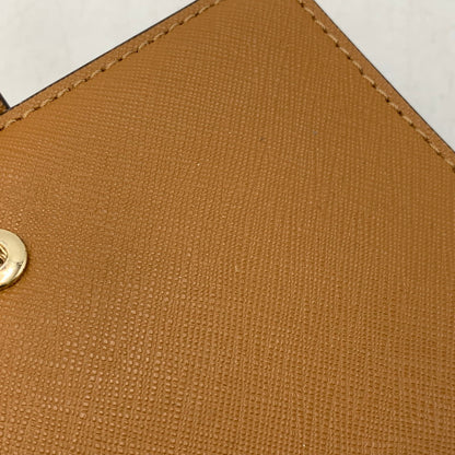 【中古品】【メンズ/レディース】 TORY BURCH トリーバーチ ROBINSON FRENCH FOLD WALLET ロビンソン フレンチ フォールド ウォレット 財布 200-260720-ya-12-izu カラー：ブラウン 万代Net店