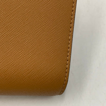 【中古品】【メンズ/レディース】 TORY BURCH トリーバーチ ROBINSON FRENCH FOLD WALLET ロビンソン フレンチ フォールド ウォレット 財布 200-260720-ya-12-izu カラー：ブラウン 万代Net店