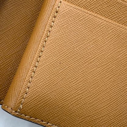 【中古品】【メンズ/レディース】 TORY BURCH トリーバーチ ROBINSON FRENCH FOLD WALLET ロビンソン フレンチ フォールド ウォレット 財布 200-260720-ya-12-izu カラー：ブラウン 万代Net店