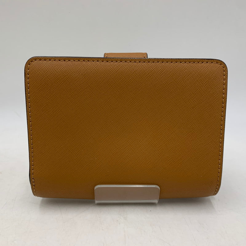 【中古品】【メンズ/レディース】 TORY BURCH トリーバーチ ROBINSON FRENCH FOLD WALLET ロビンソン フレンチ フォールド ウォレット 財布 200-260720-ya-12-izu カラー：ブラウン 万代Net店