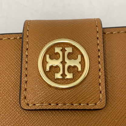 【中古品】【メンズ/レディース】 TORY BURCH トリーバーチ ROBINSON FRENCH FOLD WALLET ロビンソン フレンチ フォールド ウォレット 財布 200-260720-ya-12-izu カラー：ブラウン 万代Net店
