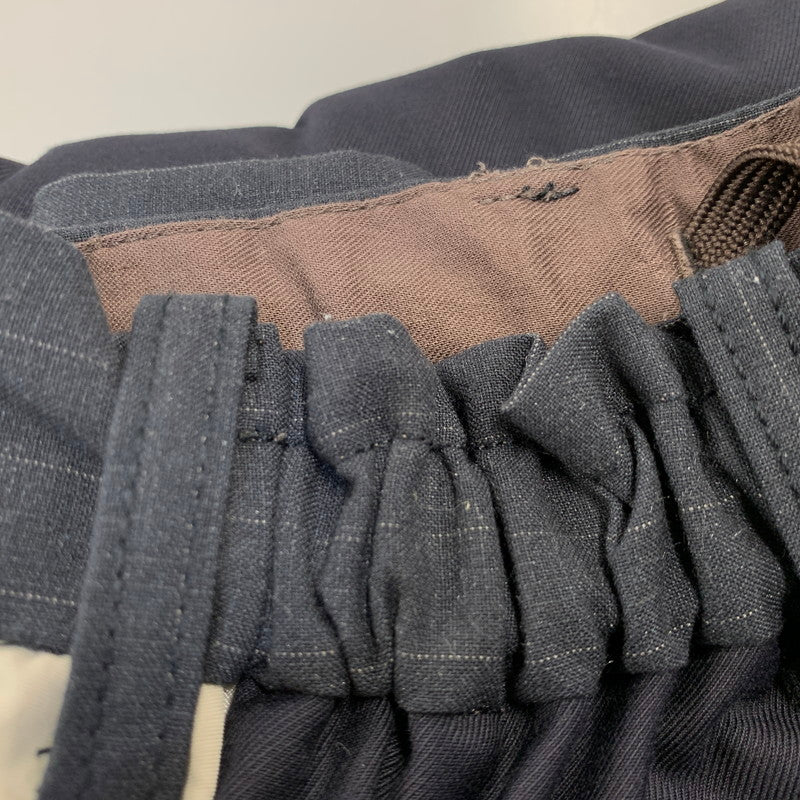 【中古品】【メンズ】 ETSINTA エシンタ CIAOPANIC TYPY チャオパニック ティピーTYZ1042102A0003 REMADE SIDE-STRIPE TROUSERS リメイド サイドストライプ トラウザーズ ズボン ボトムス 158-260722-ya-17-izu サイズ：ONE SIZE カラー：ネイビー 万代Net店