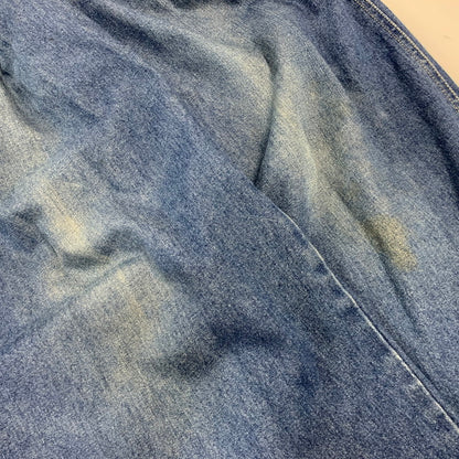 【中古品】【メンズ】 GIN WASHI ギンワシ TAPERED WIDE DENIM PANTS テーパード ワイド デニム パンツ ズボン ボトムス 157-260722-ya-14-izu サイズ：下記参照 カラー：インディゴ 万代Net店