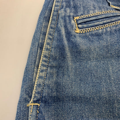 【中古品】【メンズ】 GIN WASHI ギンワシ TAPERED WIDE DENIM PANTS テーパード ワイド デニム パンツ ズボン ボトムス 157-260722-ya-14-izu サイズ：下記参照 カラー：インディゴ 万代Net店