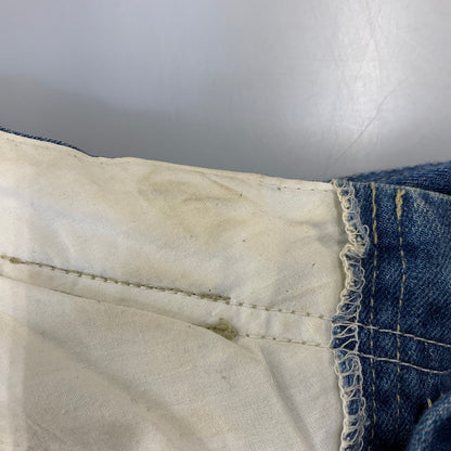 【中古品】【メンズ】 GIN WASHI ギンワシ TAPERED WIDE DENIM PANTS テーパード ワイド デニム パンツ ズボン ボトムス 157-260722-ya-14-izu サイズ：下記参照 カラー：インディゴ 万代Net店