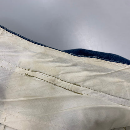 【中古品】【メンズ】 GIN WASHI ギンワシ TAPERED WIDE DENIM PANTS テーパード ワイド デニム パンツ ズボン ボトムス 157-260722-ya-14-izu サイズ：下記参照 カラー：インディゴ 万代Net店