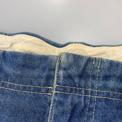 【中古品】【メンズ】 GIN WASHI ギンワシ TAPERED WIDE DENIM PANTS テーパード ワイド デニム パンツ ズボン ボトムス 157-260722-ya-14-izu サイズ：下記参照 カラー：インディゴ 万代Net店