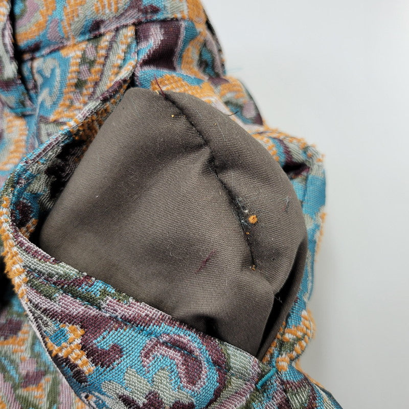 【中古品】【メンズ】 MAISON SPECIAL メゾンスペシャル DAMASK JACQUARD SINGLE-TUCK WIDE PANTS 11231461208 ダマスクジャガード シングルタック ワイドパンツ 151-260720-as-21-izu サイズ：01 カラー：マルチカラー 万代Net店
