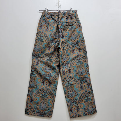 【中古品】【メンズ】 MAISON SPECIAL メゾンスペシャル DAMASK JACQUARD SINGLE-TUCK WIDE PANTS 11231461208 ダマスクジャガード シングルタック ワイドパンツ 151-260720-as-21-izu サイズ：01 カラー：マルチカラー 万代Net店