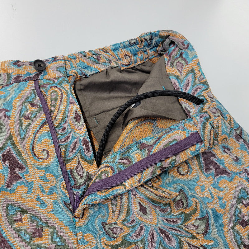 【中古品】【メンズ】 MAISON SPECIAL メゾンスペシャル DAMASK JACQUARD SINGLE-TUCK WIDE PANTS 11231461208 ダマスクジャガード シングルタック ワイドパンツ 151-260720-as-21-izu サイズ：01 カラー：マルチカラー 万代Net店