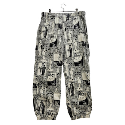 【中古品】【メンズ】 Supreme シュプリーム SALOME SKATE PANT サロメ スケートパンツ 149-260720-as-11-izu サイズ：XL カラー：ホワイト×ブラック 万代Net店
