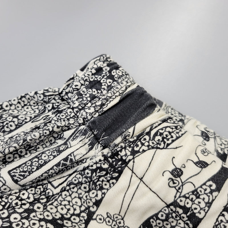 【中古品】【メンズ】 Supreme シュプリーム SALOME SKATE PANT サロメ スケートパンツ 149-260720-as-11-izu サイズ：XL カラー：ホワイト×ブラック 万代Net店