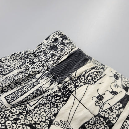 【中古品】【メンズ】 Supreme シュプリーム SALOME SKATE PANT サロメ スケートパンツ 149-260720-as-11-izu サイズ：XL カラー：ホワイト×ブラック 万代Net店