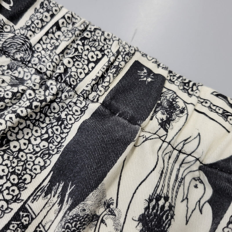 【中古品】【メンズ】 Supreme シュプリーム SALOME SKATE PANT サロメ スケートパンツ 149-260720-as-11-izu サイズ：XL カラー：ホワイト×ブラック 万代Net店